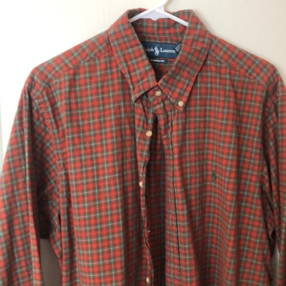 Men’s Ralph Lauren long sleeve shirt.